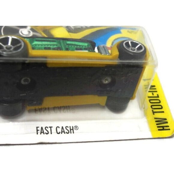 Hot Wheels 2016 HW Tool-in-1 Fast Cash Die-Cast Green Metallic MONEY CLIP nib - Picture 3 of 9